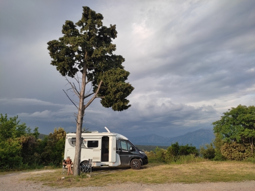 voyage camping car,montenegro